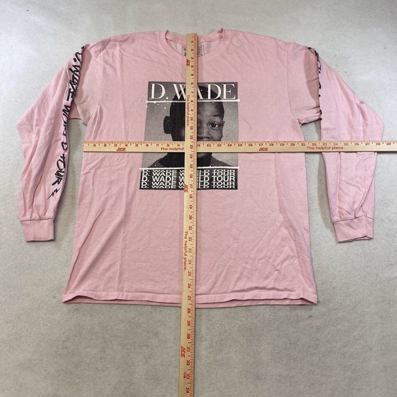 Dwyane Wade Graphic Tee Thrifted Vintage Style Size L - Picture 5 of 13